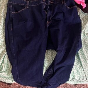 Old Navy Dark Indigo Boyfriend Jeans